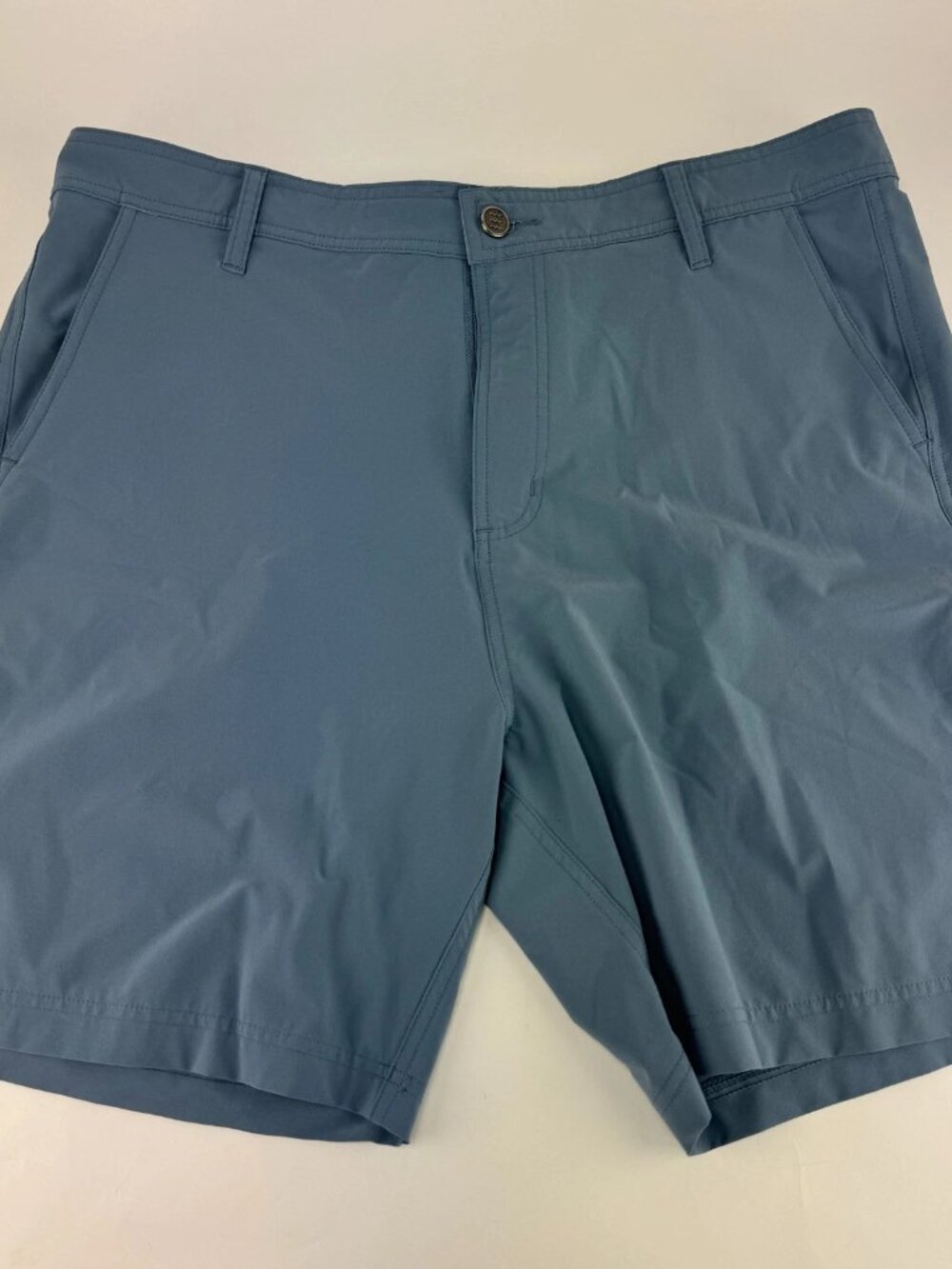 Free Fly Performance Shorts Mens 36 Stretch Golf Fishing Outdoor Hike 7" Blue